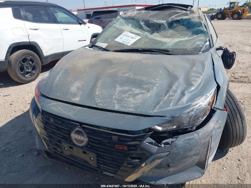 2025 Nissan Sentra Sr VIN: 3N1AB8DVXSY284025 Lot: 43447487