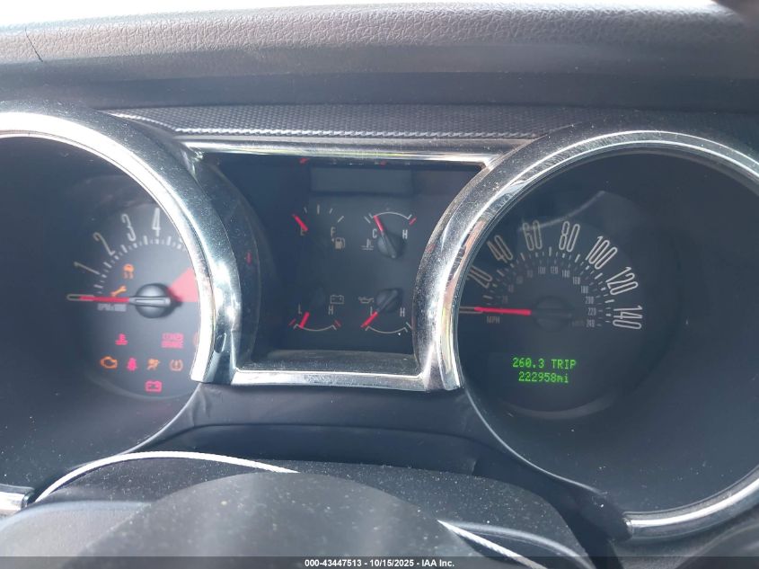 2007 Ford Mustang Gt Deluxe/Gt Premium VIN: 1ZVFT82H775258724 Lot: 43447513