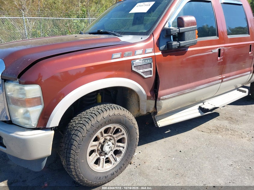 2008 Ford F-250 Fx4/Harley-Davidson/King Ranch/Lariat/Xl/Xlt VIN: 1FTSW21R88EC40363 Lot: 43447518