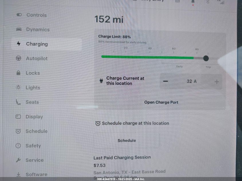 2020 Tesla Model 3 VIN: 5YJ3E1EA8LF662694 Lot: 43447519