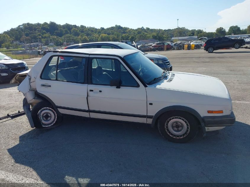 1986 Volkswagen Jetta Gl VIN: WVWGH016XGW444486 Lot: 43447575