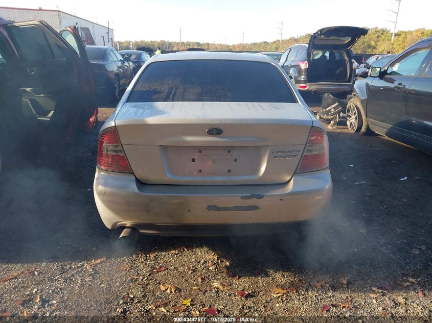 2006 Subaru Legacy 2.5Gt Limited VIN: 4S3BL676764212991 Lot: 43447577