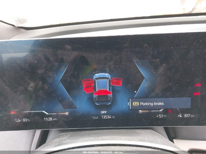 2025 BMW Ix xDrive50 VIN: WB523CF03SCU67273 Lot: 43447604