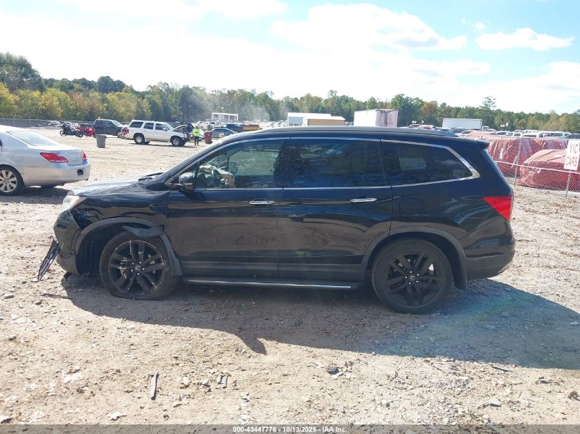 2017 Honda Pilot Touring VIN: 5FNYF5H96HB013804 Lot: 43447776