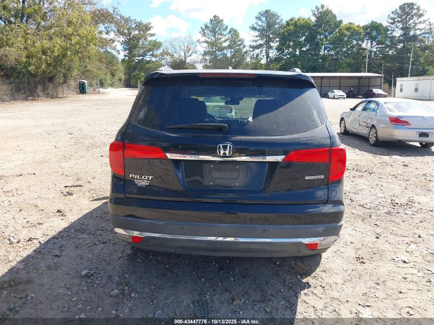 2017 Honda Pilot Touring VIN: 5FNYF5H96HB013804 Lot: 43447776