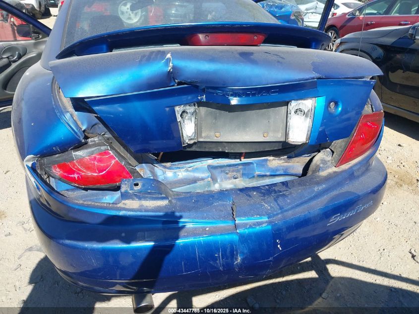 2005 Pontiac Sunfire VIN: 3G2JB12F65S101358 Lot: 43447785