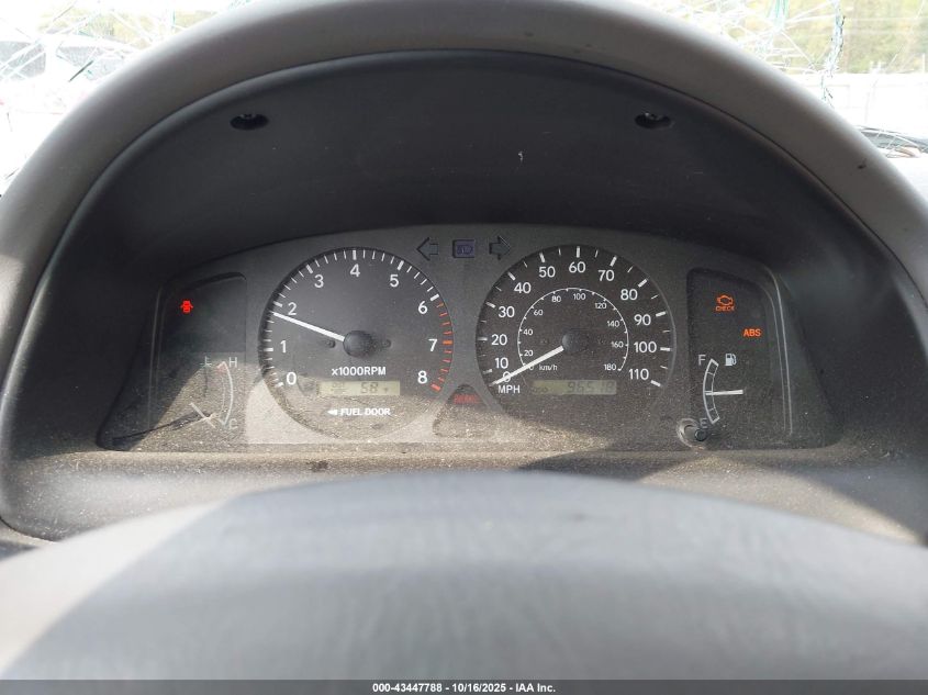 2001 Toyota Corolla Le VIN: 2T1BR12E81C417614 Lot: 43447788