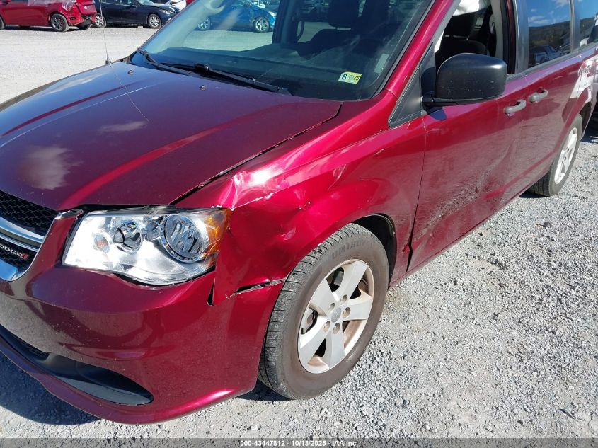 2019 Dodge Grand Caravan Se VIN: 2C4RDGBGXKR759584 Lot: 43447812