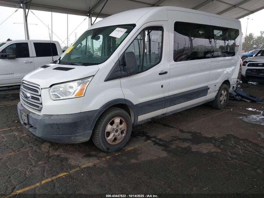 Vin: 1fbax2cg2kka94303, lot: 43942673, ford transit-350 xlt 20192