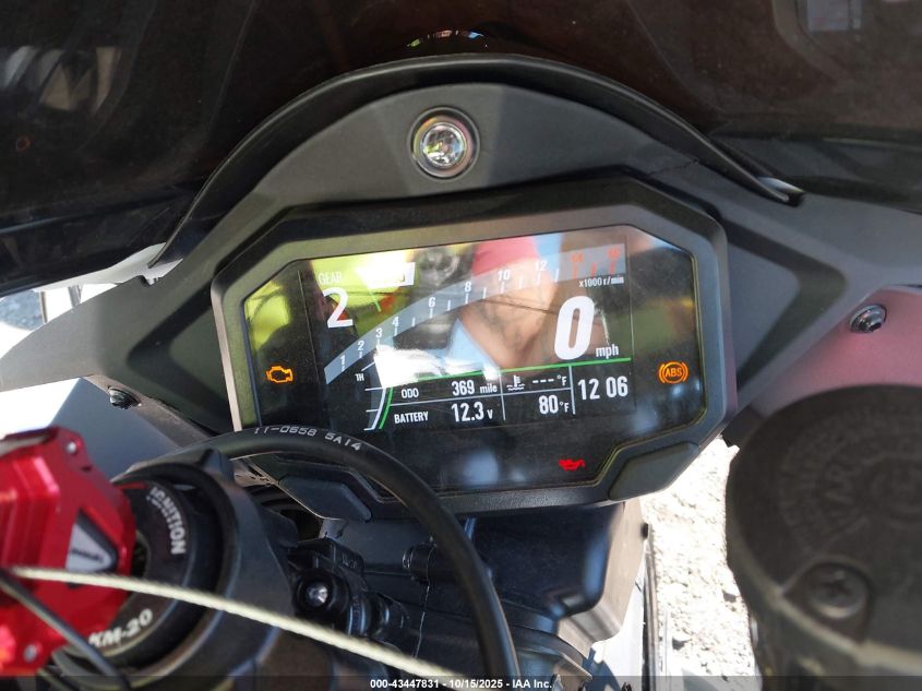 2025 Kawasaki Zx1002 L VIN: JKBZXVL15SA019196 Lot: 43447831