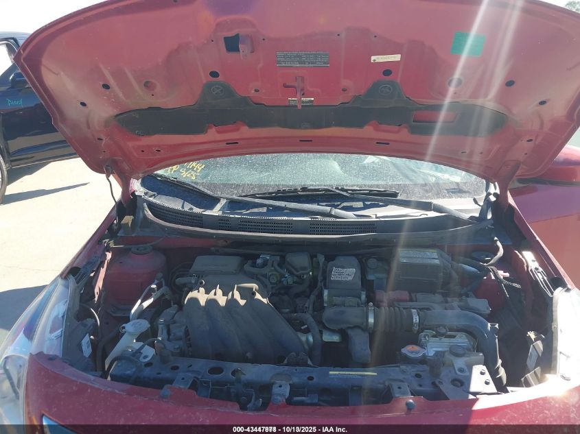 2019 Nissan Versa 1.6 S+ VIN: 3N1CN7AP2KL814792 Lot: 43447878