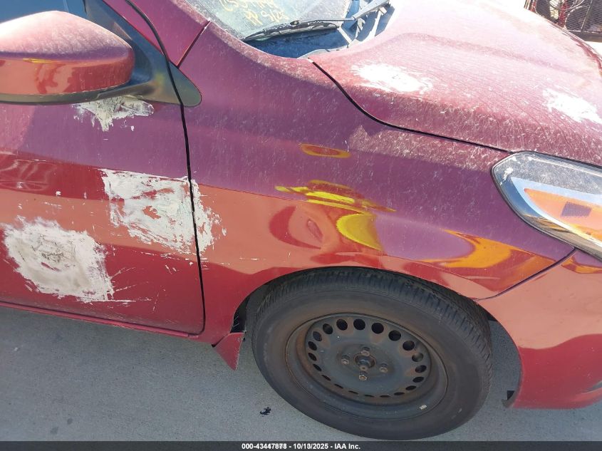 2019 Nissan Versa 1.6 S+ VIN: 3N1CN7AP2KL814792 Lot: 43447878