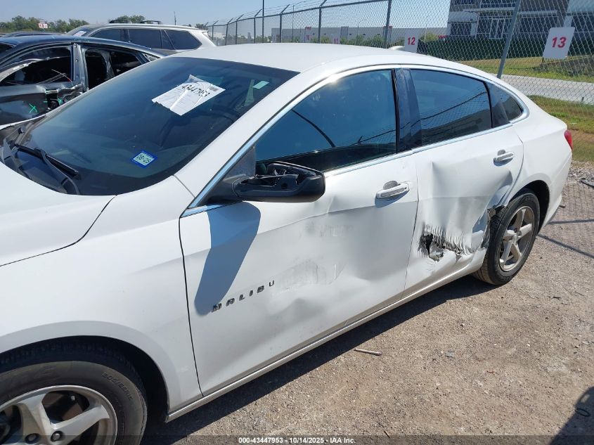 2016 Chevrolet Malibu Ls VIN: 1G1ZB5ST8GF207614 Lot: 43447953