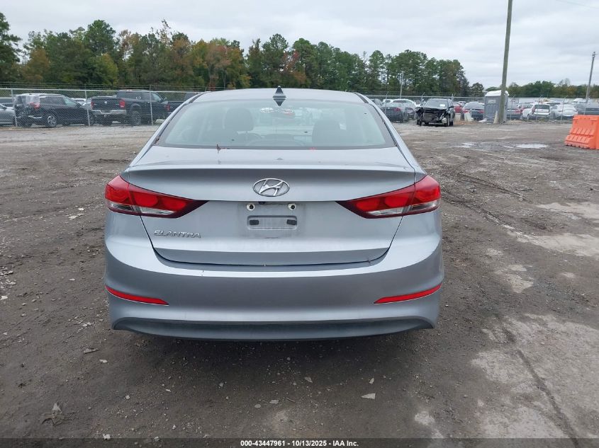 2017 Hyundai Elantra Value Edition VIN: 5NPD84LF0HH206662 Lot: 43447961