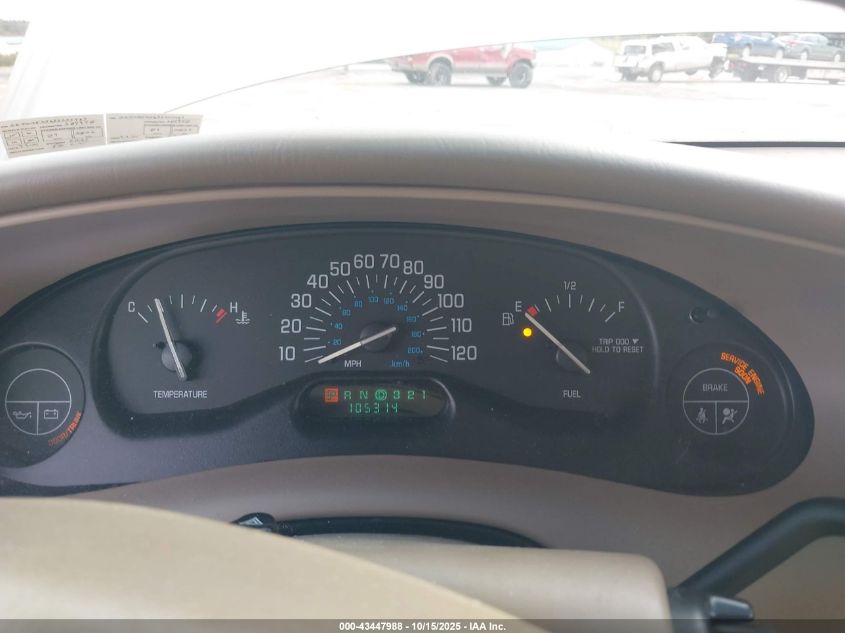 2003 Buick Century Custom VIN: 2G4WS52J631227463 Lot: 43447988