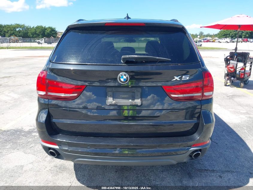 2015 BMW X5 Sdrive35I VIN: 5UXKR2C54F0H35592 Lot: 43447998