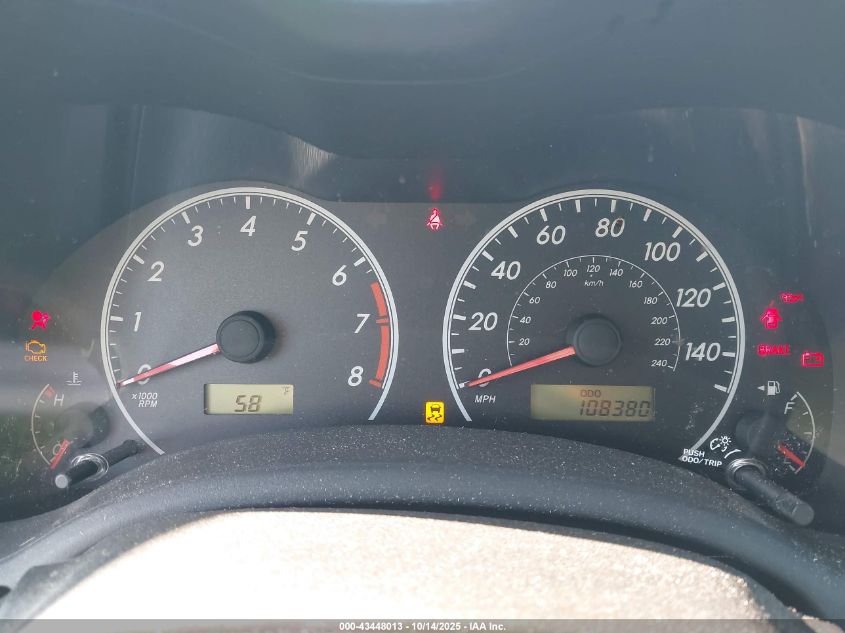 2011 Toyota Corolla Le VIN: 2T1BU4EE8BC604235 Lot: 43448013