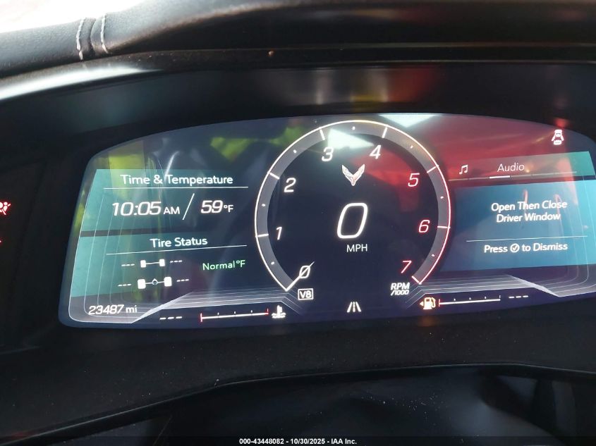 2023 Chevrolet Corvette Stingray VIN: 1G1YA2D43P5139909 Lot: 43448082