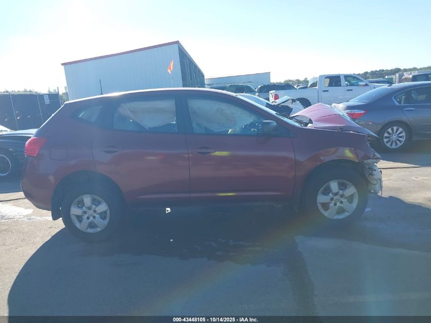 2009 Nissan Rogue S VIN: JN8AS58T09W059512 Lot: 43448105