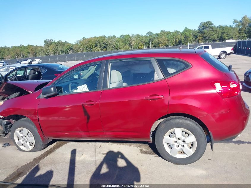 2009 Nissan Rogue S VIN: JN8AS58T09W059512 Lot: 43448105