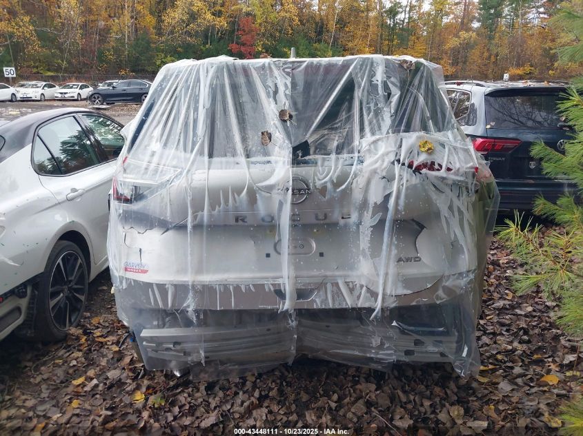2025 Nissan Rogue Sv Intelligent Awd VIN: JN8BT3BB6SW170772 Lot: 43448111