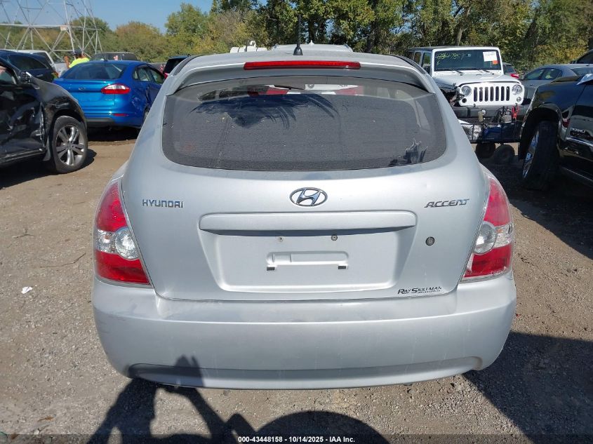 2008 Hyundai Accent Gs VIN: KMHCM36C98U092567 Lot: 43448158