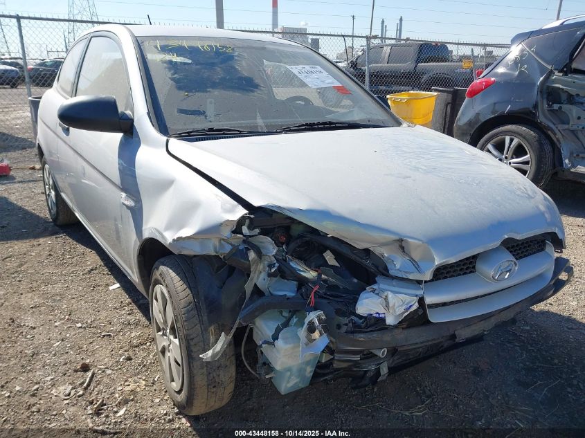 2008 Hyundai Accent Gs VIN: KMHCM36C98U092567 Lot: 43448158