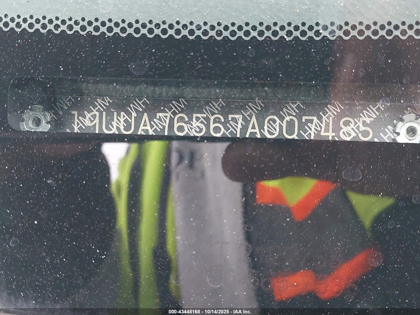 2007 Acura Tl Type S VIN: 19UUA76567A007485 Lot: 43448168