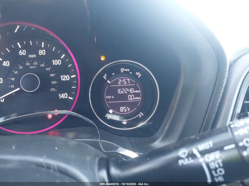 2016 Honda Hr-V Lx VIN: 3CZRU5H34GM735525 Lot: 43448218