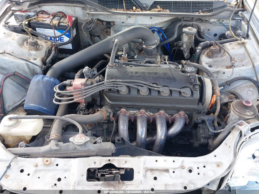 1998 Honda Civic Dx VIN: 2HGEJ6623WH616702 Lot: 43448268