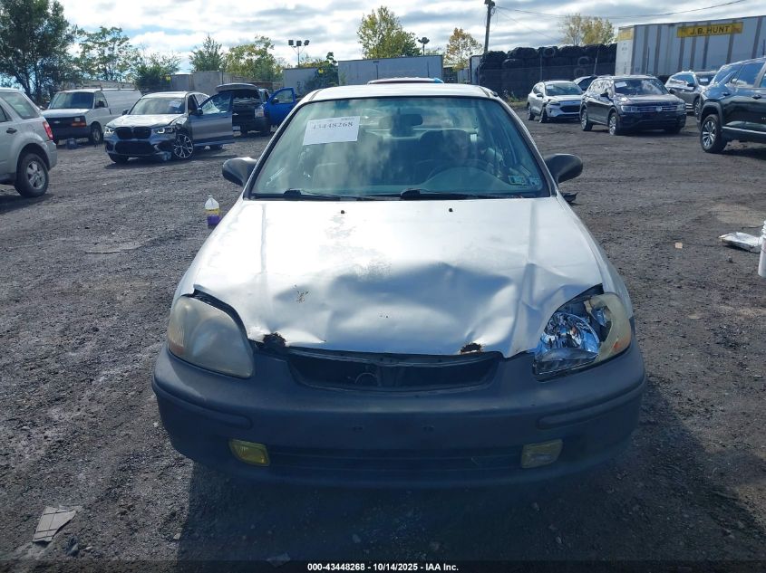 1998 Honda Civic Dx VIN: 2HGEJ6623WH616702 Lot: 43448268