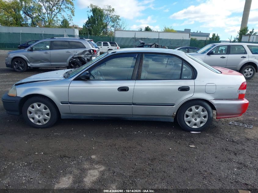 1998 Honda Civic Dx VIN: 2HGEJ6623WH616702 Lot: 43448268