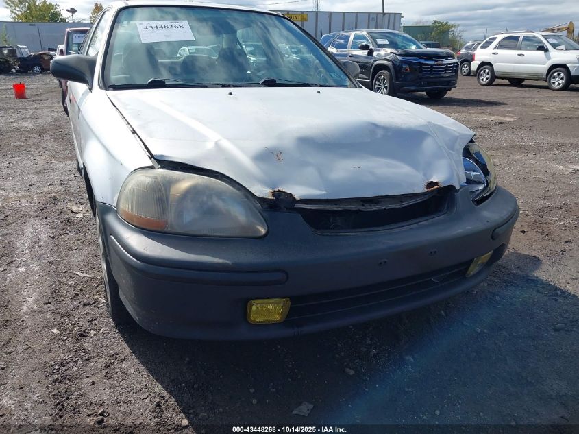 1998 Honda Civic Dx VIN: 2HGEJ6623WH616702 Lot: 43448268