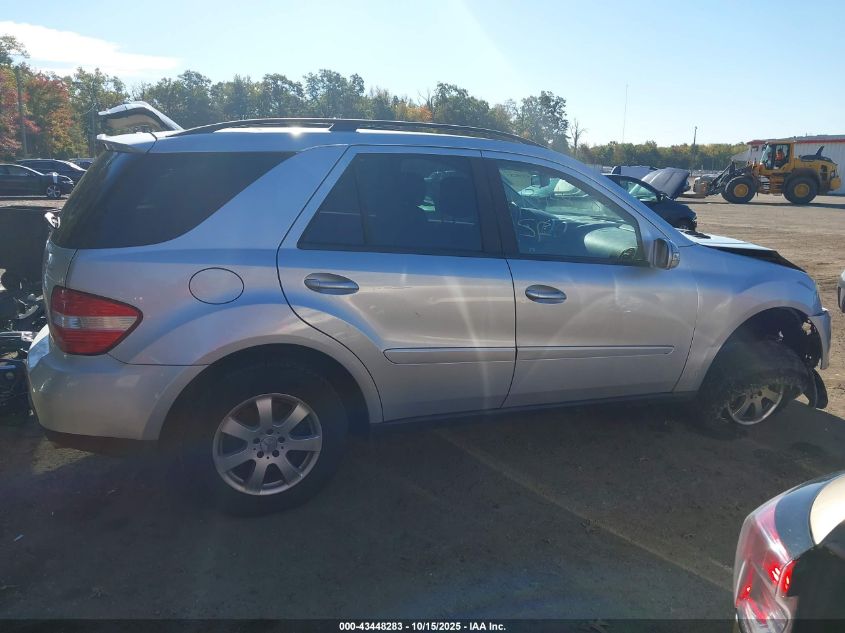 2007 Mercedes-Benz Ml 350 4Matic VIN: 4JGBB86EX7A199465 Lot: 43448283