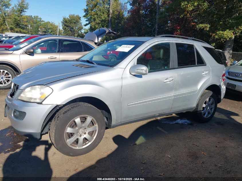 2007 Mercedes-Benz Ml 350 4Matic VIN: 4JGBB86EX7A199465 Lot: 43448283
