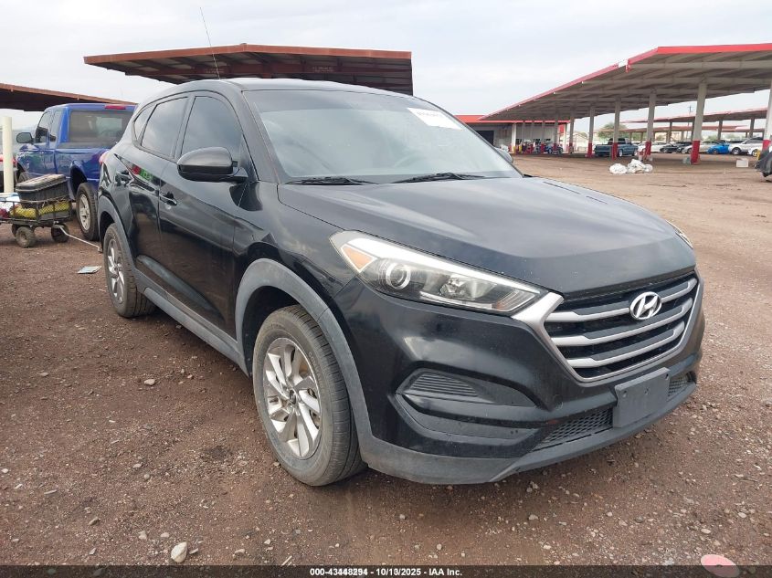 2017 Hyundai Tucson Se VIN: KM8J23A40HU333171 Lot: 43448294