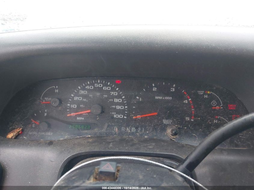 2003 Ford F-250 Lariat/Xl/Xlt VIN: 1FTNX21F93EA02269 Lot: 43448306