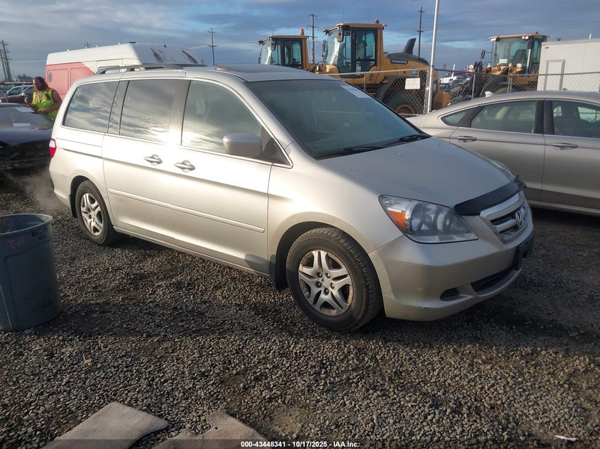 5FNRL38666B419098 2006 Honda Odyssey Ex-L auction photo 1