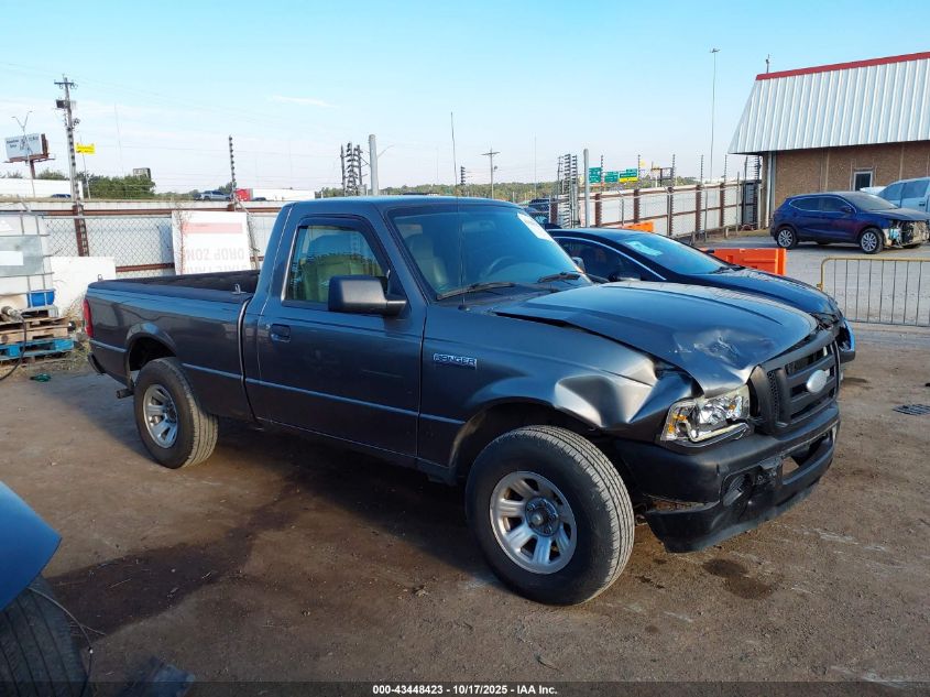 2008 Ford Ranger Xl/Xlt VIN: 1FTYR10D68PA86645 Lot: 43448423