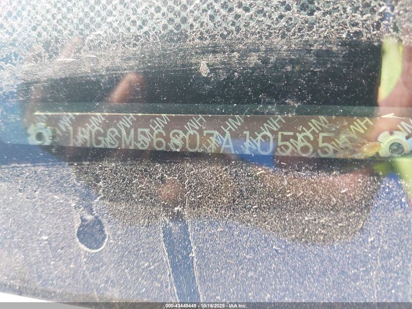 2007 Honda Accord 2.4 Ex VIN: 1HGCM56807A105655 Lot: 43448449