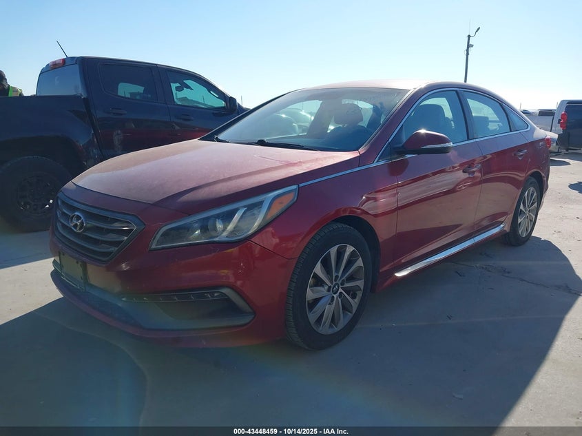 2016 HYUNDAI SONATA SPORT 5NPE34AF9GH263625