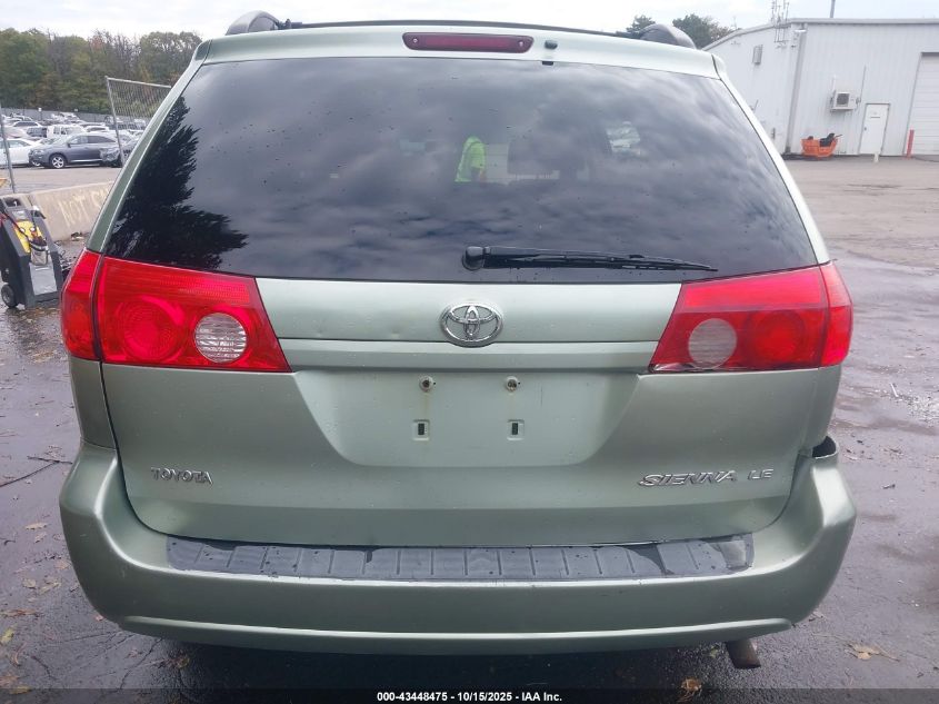 2008 Toyota Sienna Le VIN: 5TDZK23C98S148269 Lot: 43448475