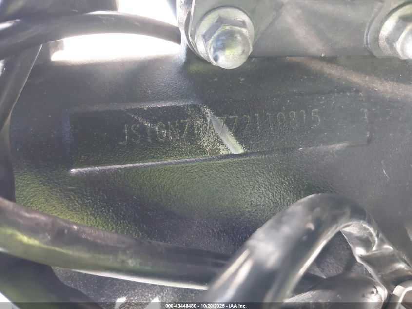 2007 Suzuki Gsx-R600 VIN: JS1GN7DA772119815 Lot: 43448480