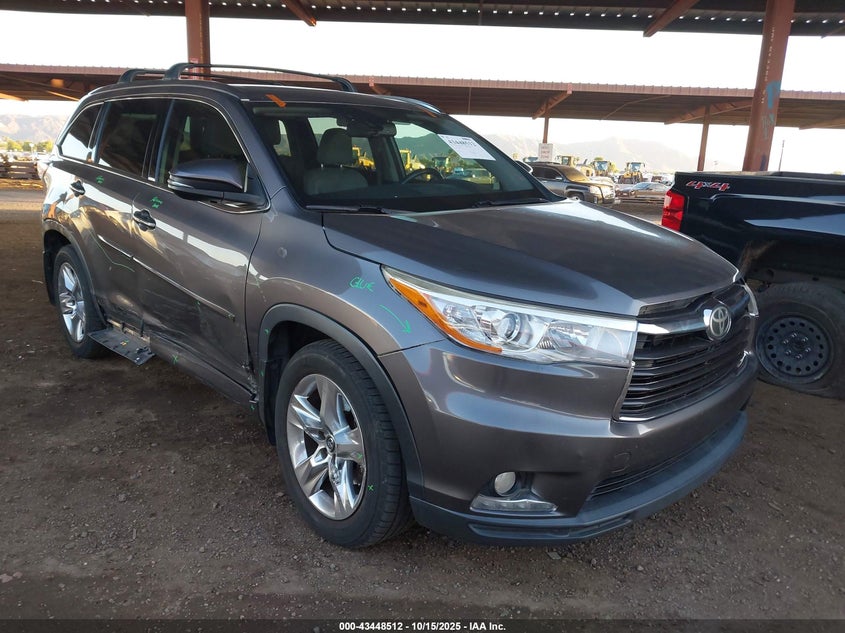 TOYOTA HIGHLANDER LIMITED PLATINUM V6