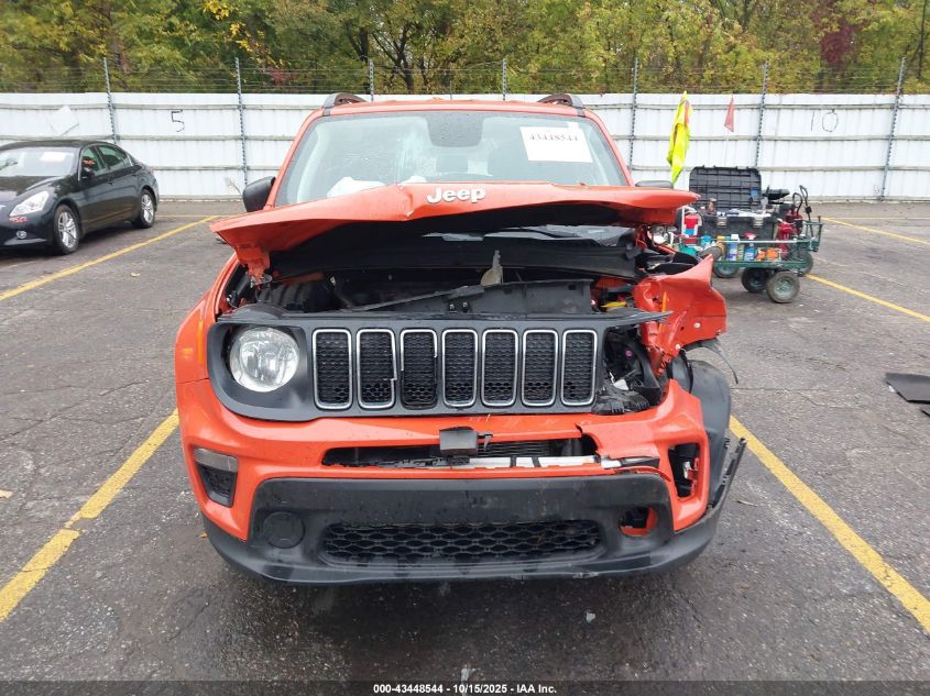 2019 Jeep Renegade Sport 4X4 VIN: ZACNJBAB8KPK04036 Lot: 43448544