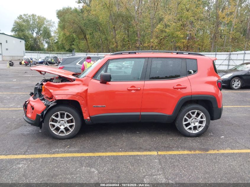 2019 Jeep Renegade Sport 4X4 VIN: ZACNJBAB8KPK04036 Lot: 43448544