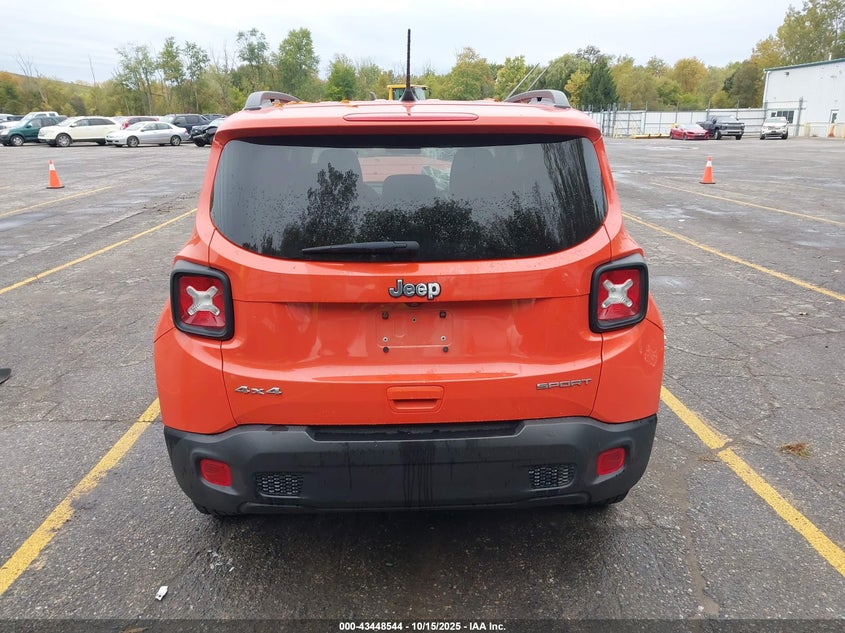 2019 Jeep Renegade Sport 4X4 VIN: ZACNJBAB8KPK04036 Lot: 43448544