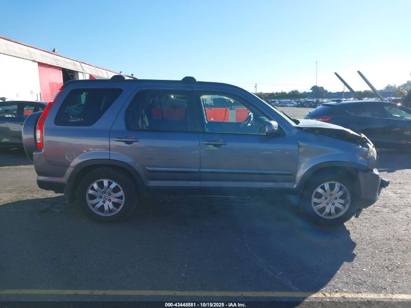 2006 Honda Cr-V Se VIN: SHSRD78976U418596 Lot: 43448581