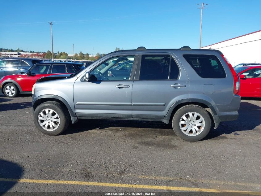 2006 Honda Cr-V Se VIN: SHSRD78976U418596 Lot: 43448581