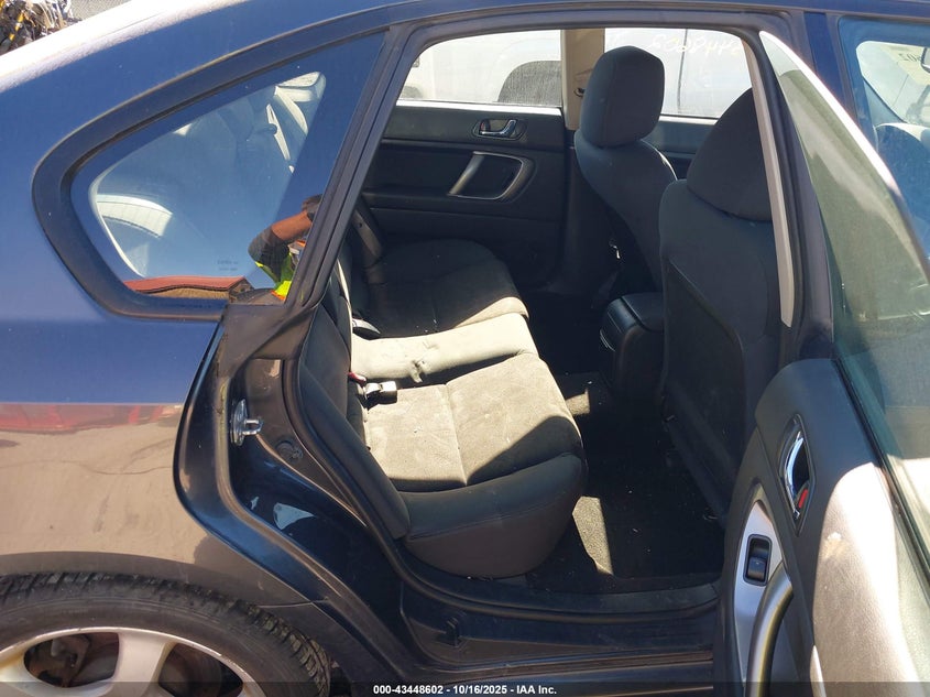 2009 Subaru Legacy 2.5I VIN: 4S3BL616397226284 Lot: 43448602